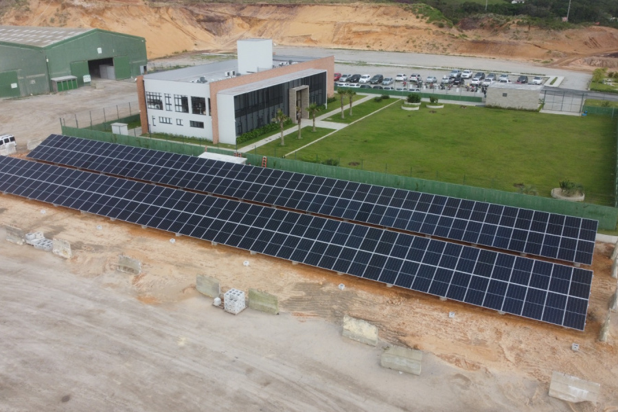 SulGesso inaugura usina de energia solar em Imbituba