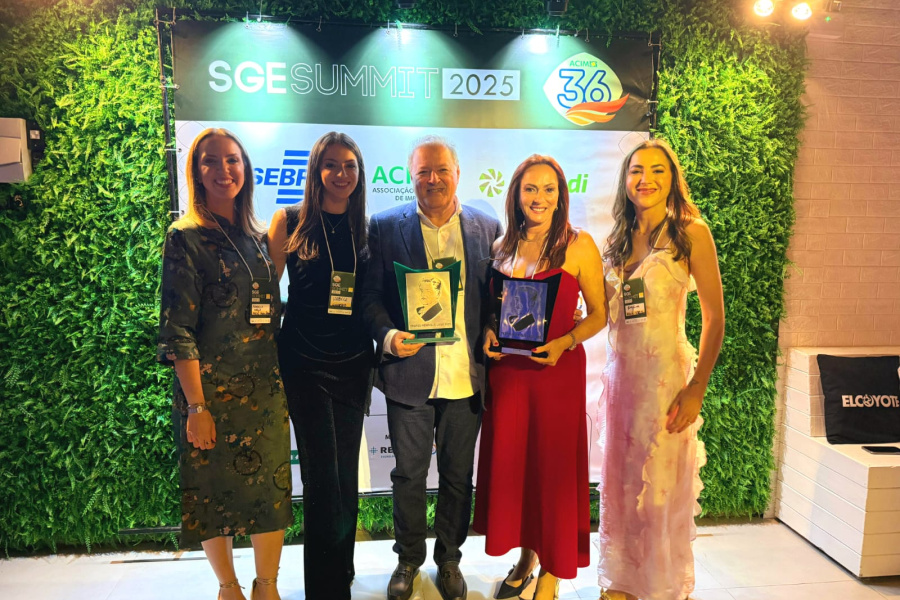 Tradição e liderança premiadas: SulGesso e Manoel Ferreira recebem reconhecimentos da ACIM